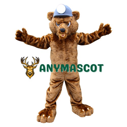 Fierce Lightweight Bear Mascot Costume
