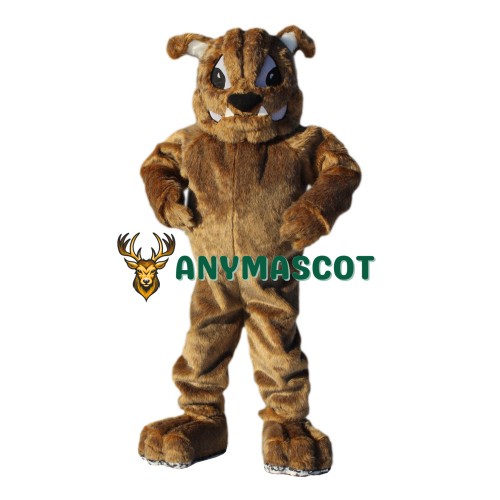 Fierce Realistic Bulldog Mascot Costume