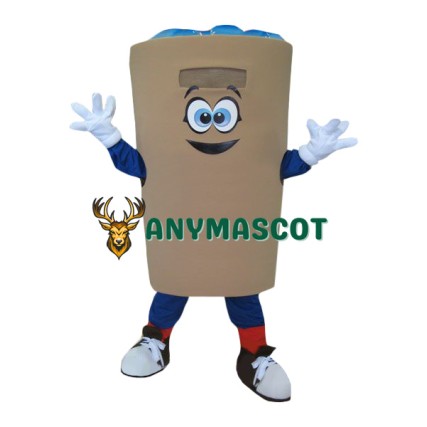 Iced Coffee Cup Mascot Costume
