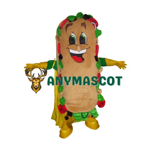 Happy Sandwich Mascot Costume