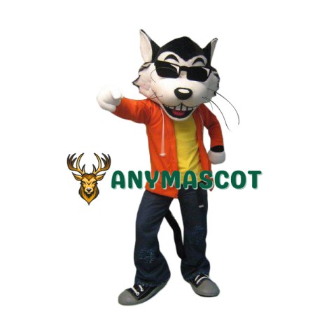 Cool Lightweight Wolf Mascot Costume
