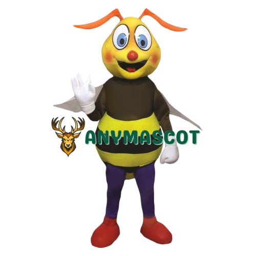 Friendly Realistic Lightweight Bee Mascot Costume