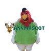 Superb White Turkey Mascot Costume