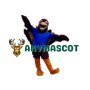 Friendly Realistic Turkey Mascot Costume