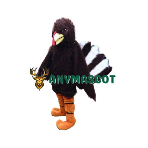 Superb Plush Turkey Mascot Costume