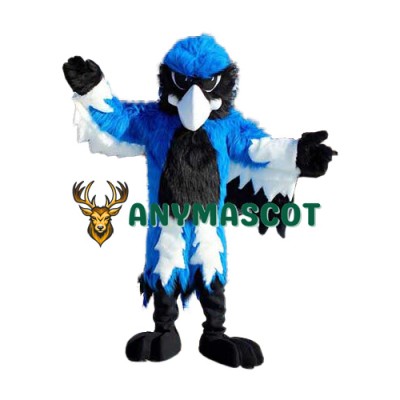 Power Sport Blue Jay Mascot Costume