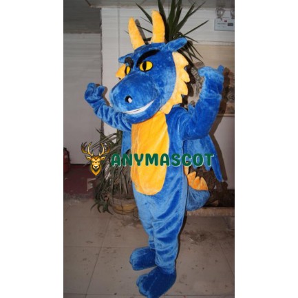 Affordable Blue Dragon Mascot Costume