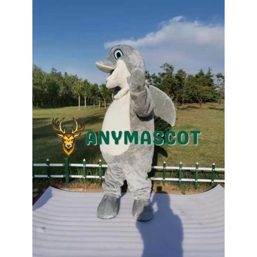 Lovely Realistic Dolphin Mascot Costume