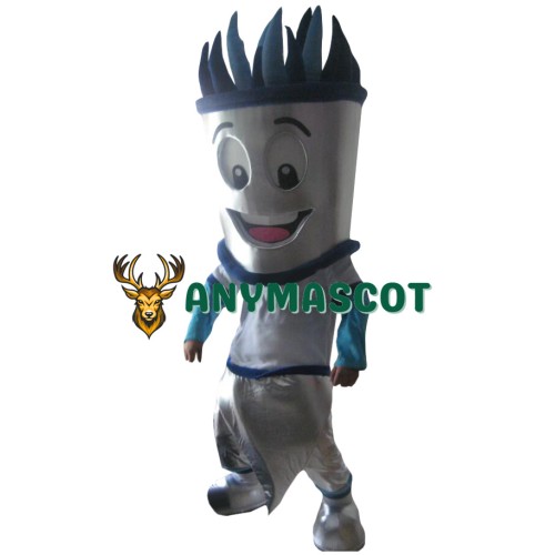 Happy Lightweight Torch Mascot Costume