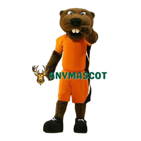 Power Sport Beaver Mascot Costume