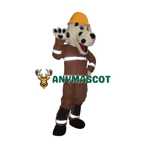 Affordable Fire Dog Mascot Costume