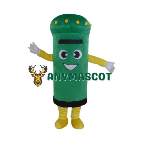 Green Mailbox Mascot Costume