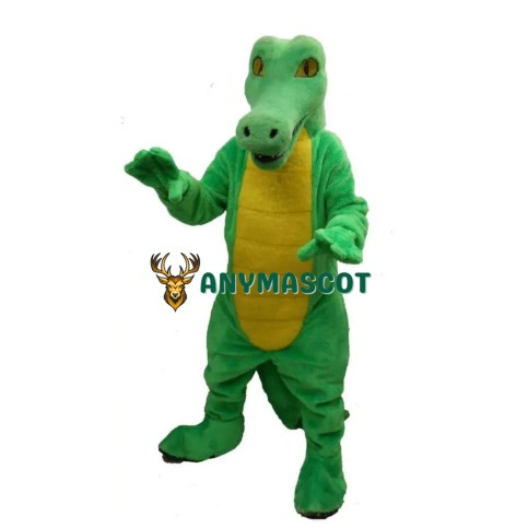 Affordable Lightweight Green Crocodile Mascot Costume