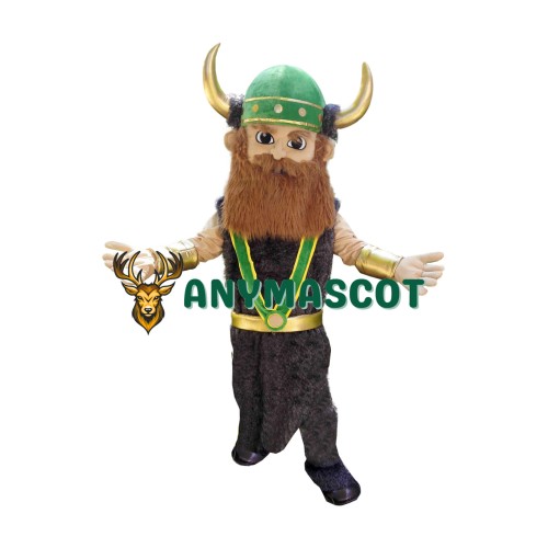 Realistic Lightweight Viking Mascot Costume