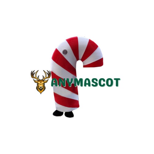Candy Cane Mascot Costume