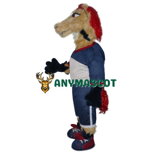 Sport Lightweight Mustang Mascot Costume