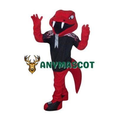Realistic Fierce Cobra Mascot Costume