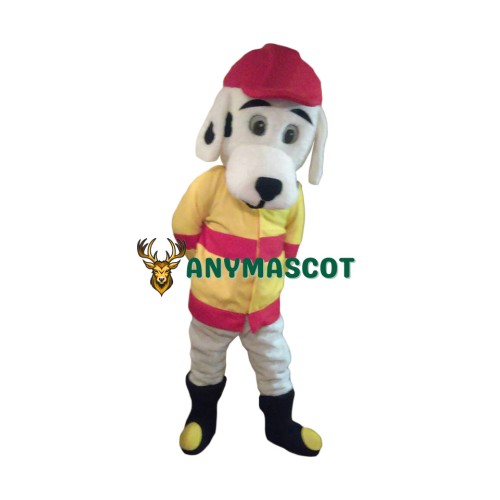 Affordable Lightweight Fire Dog Mascot Costume