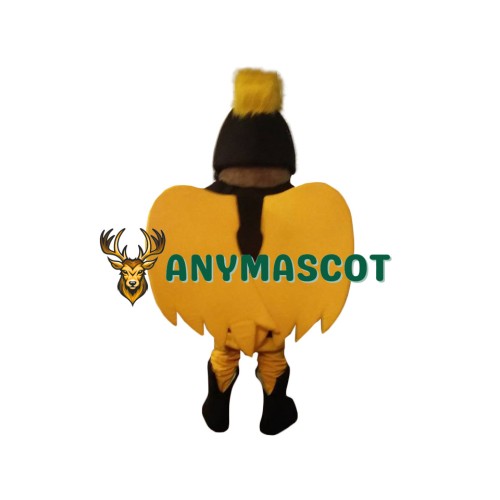 Angel Spartan Knight Mascot Costume