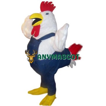 Realistic Lightweight Rooster Mascot Costume