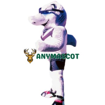 Realistic Sport Shark Mascot Costume
