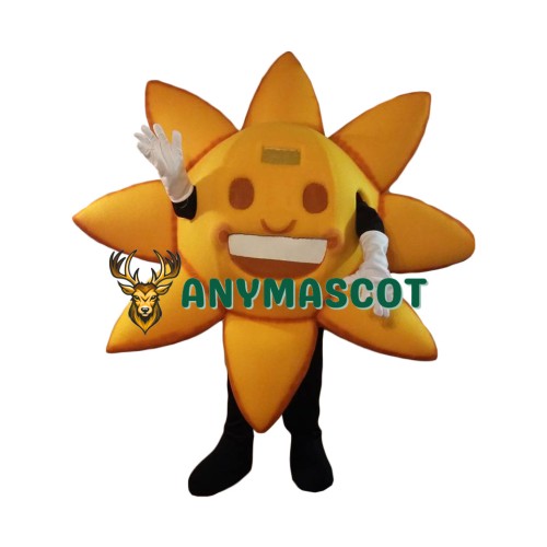 Happy Lightweight Sunflower Mascot Costume