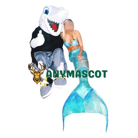 Realistic Lightweight Shark Mascot Costume