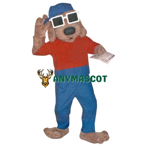 Cool Lightweight Dog Mascot Costume