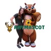 Deluxe Realistic Squirrel Mascot Costume