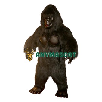 Deluxe Realistic Lightweight Gorilla Mascot Costume