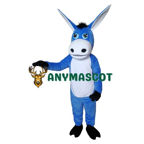 Affordable Blue Donkey Mascot Costume
