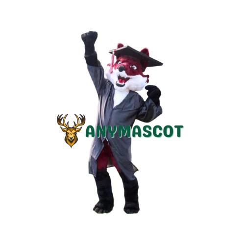 Learned Lightweight Fox Mascot Costume