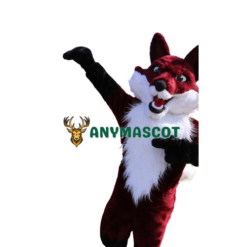 Learned Lightweight Fox Mascot Costume