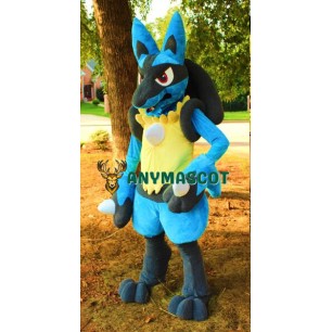 Pokemon Pok Lucario Mascot Costume