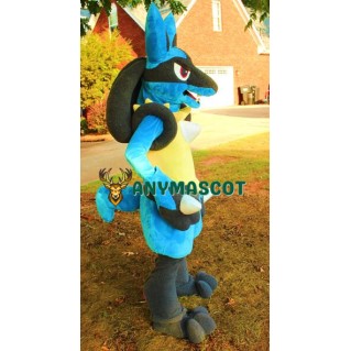 Pokemon Pok Lucario Mascot Costume