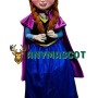 Frozen Princess Anna Mascot Costume