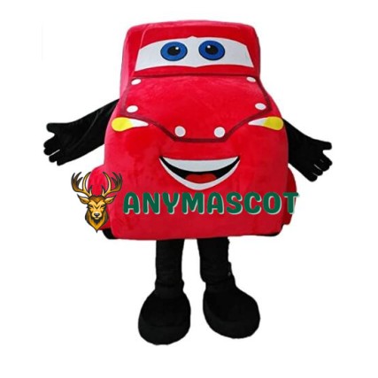 Red Car Mascot Costume