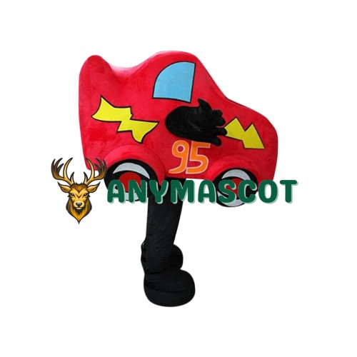Red Car Mascot Costume