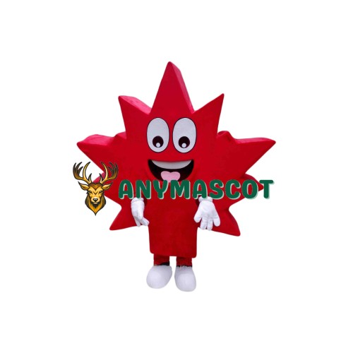 Superb Maple Leaf Mascot Costume