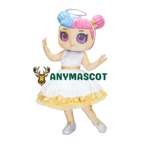 Doll Angel Mascot Costume