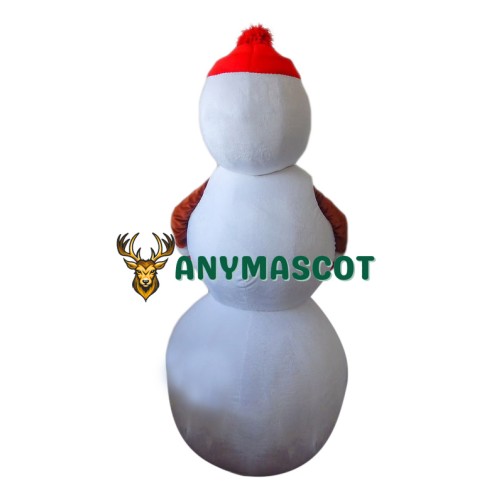 Superb Christmas Snowman Mascot Costume