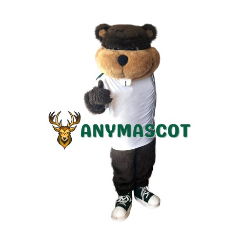 Superb School Beaver Mascot Costume