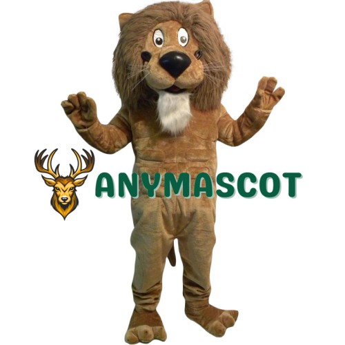 Superb Power Lion Mascot Costume