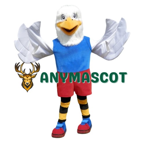 Superb College Eagle Mascot Costume