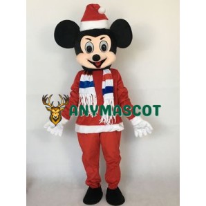 Christmas Mickey Mascot Costume