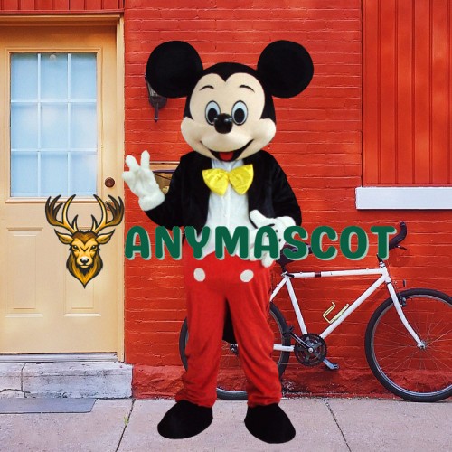 Lovely Mickey Mouse Mascot Costume