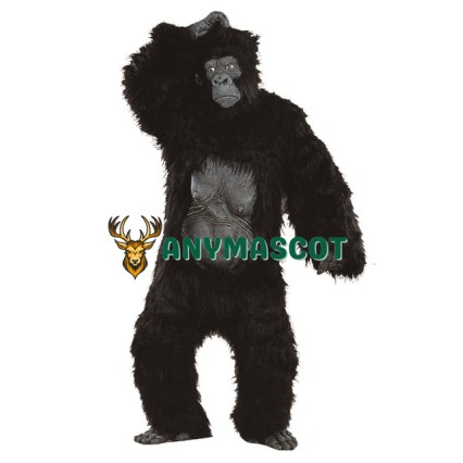 Black Gorilla Mascot Costume