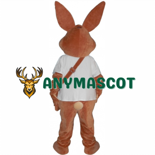 Superb Brown Rabbit Mascot Costume