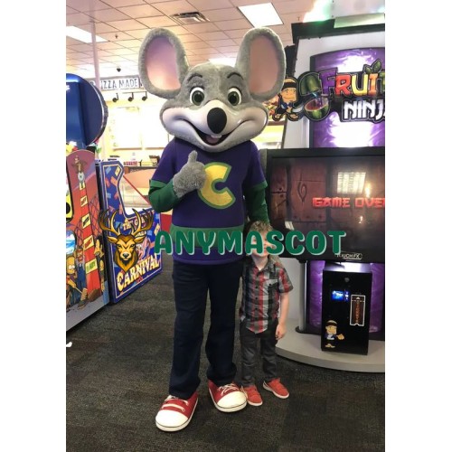 Chuck E. Cheese Mascot Costume