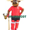 Superb Sport Moose Mascot Costume